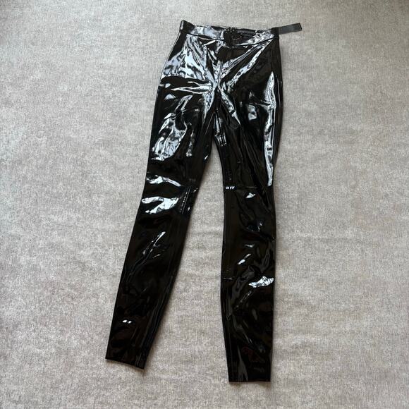 NWT Alice + Olivia Latex Pants - Picture 6 of 8